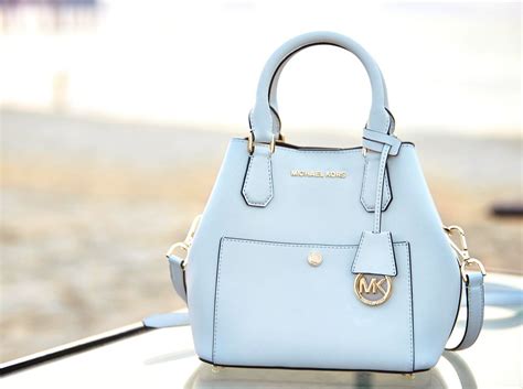 michael kors powder blush purse|michael kors outlet blue purse.